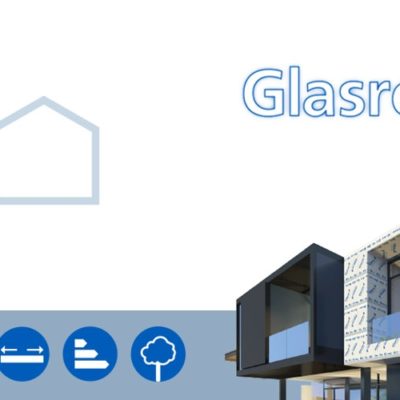 GLASROC® X, Placa para fachada Placo, semi-intemperie y zonas humedas