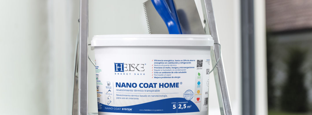 Sistema de revestimiento nanotecnológico interior NANO COAT HOME de Helske Energy Save. Ya disponible en nuestros almacenes.