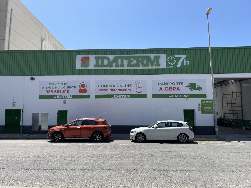IDATERM almacén Alicante distribuidor profesional para materiales de obra delegación BARCELONA