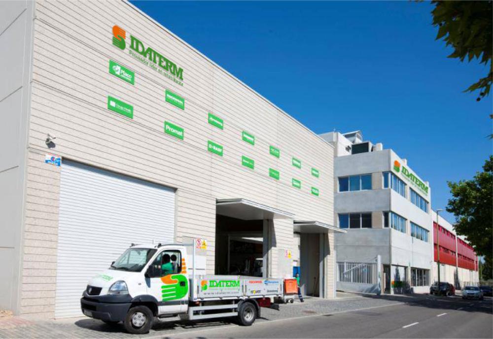 IDATERM almacén Alicante distribuidor profesional para materiales de obra delegación MADRID