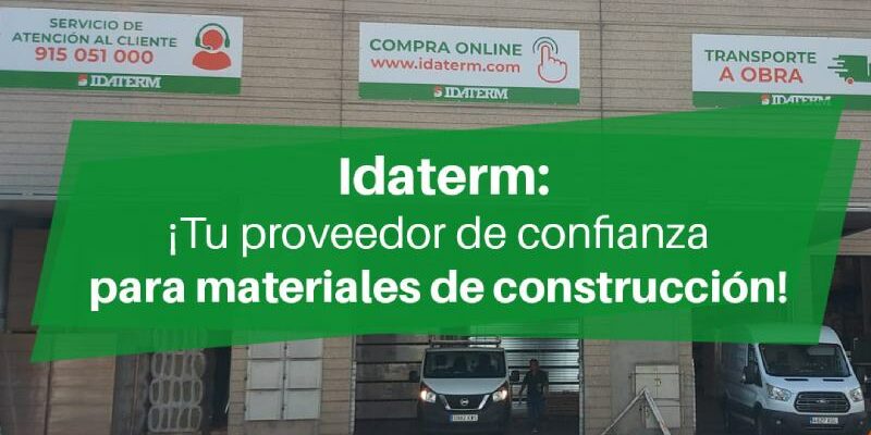 Idaterm: Tu proveedor de confianza para materiales de construcción