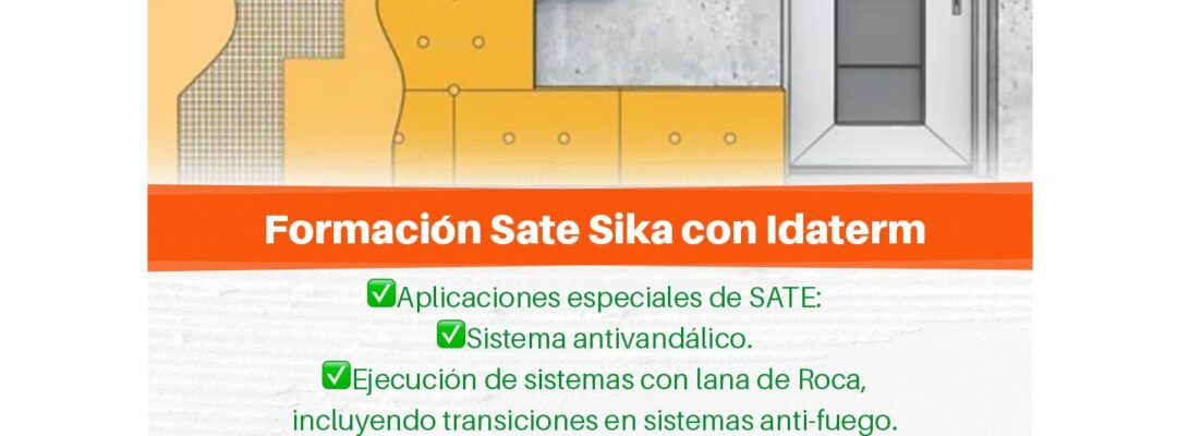 Formación SATE de Sika para Profesionales en Idaterm