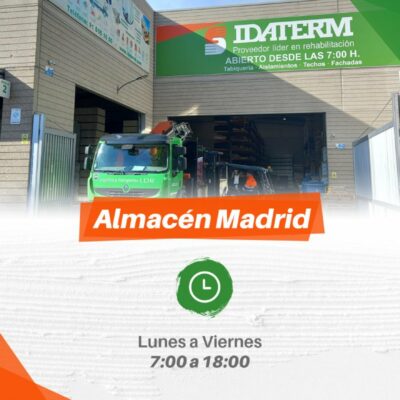 ¡Descubre los horarios del almacén Idaterm más cercano para ti!