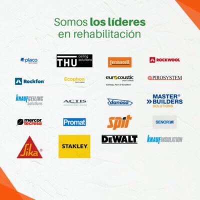 Líder en Rehabilitación con las Marcas más Reconocidas