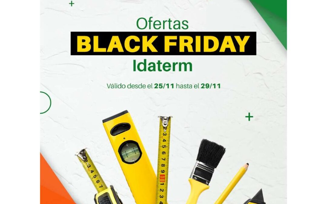 ¡Gran Evento de Black Friday en Idaterm!