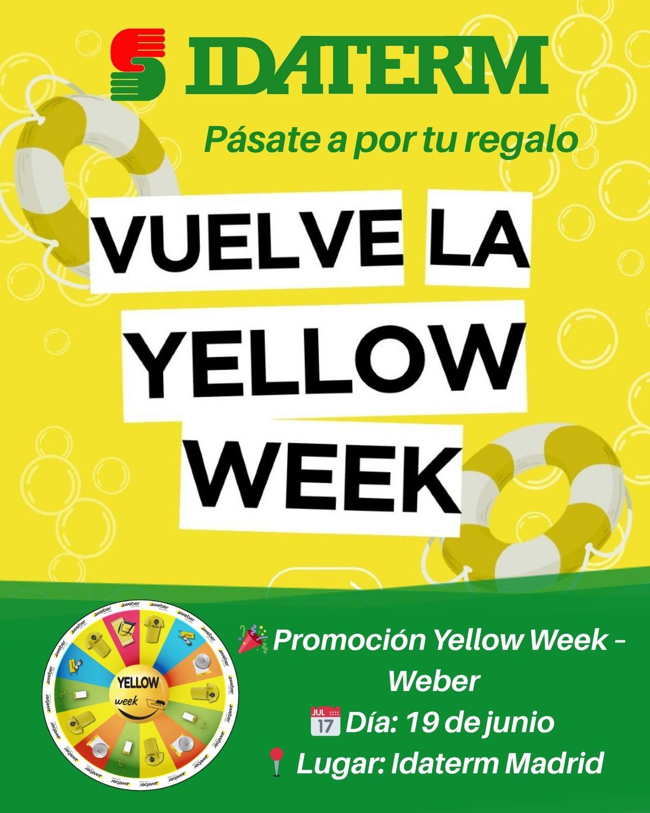 YELLOW WEEK con Weber