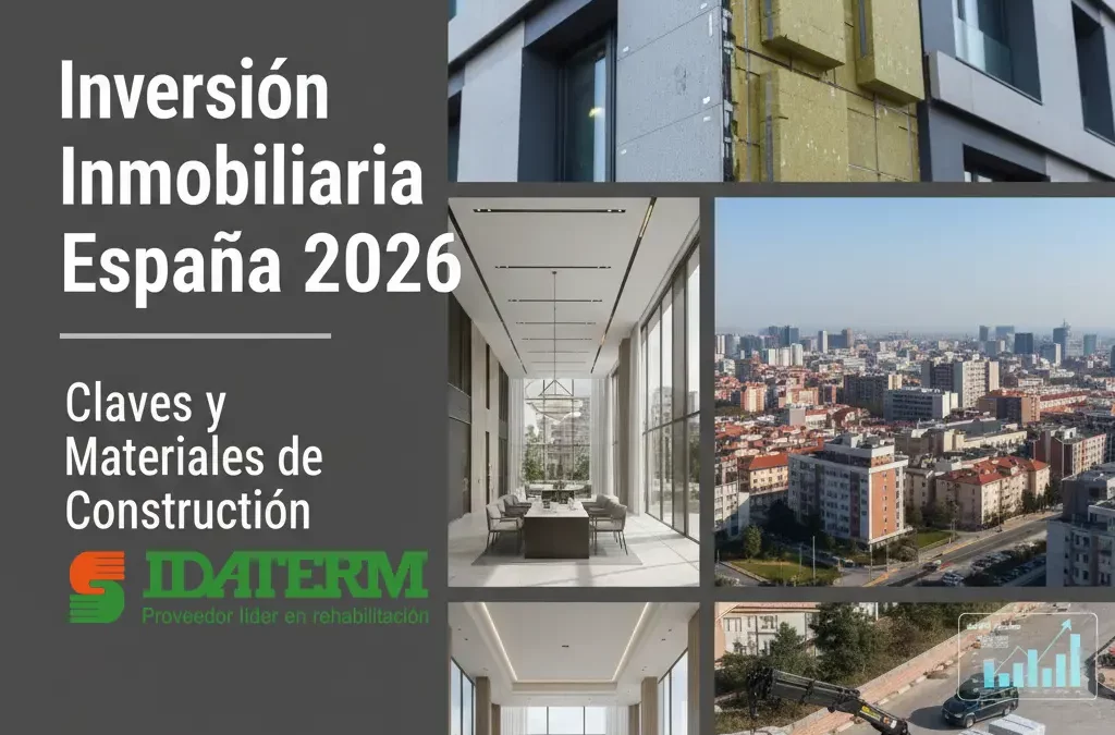 Inversión inmobiliaria récord en España: ¿Cómo impactará en el sector de la construcción en 2026?