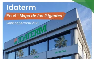 Idaterm se consolida en el Top 10 del «Mapa de los Gigantes» de la Construcción en España