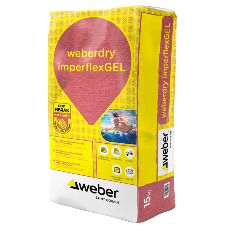 Weberdry Imperflexgel 15 kg | Impermeabilizante Flexible