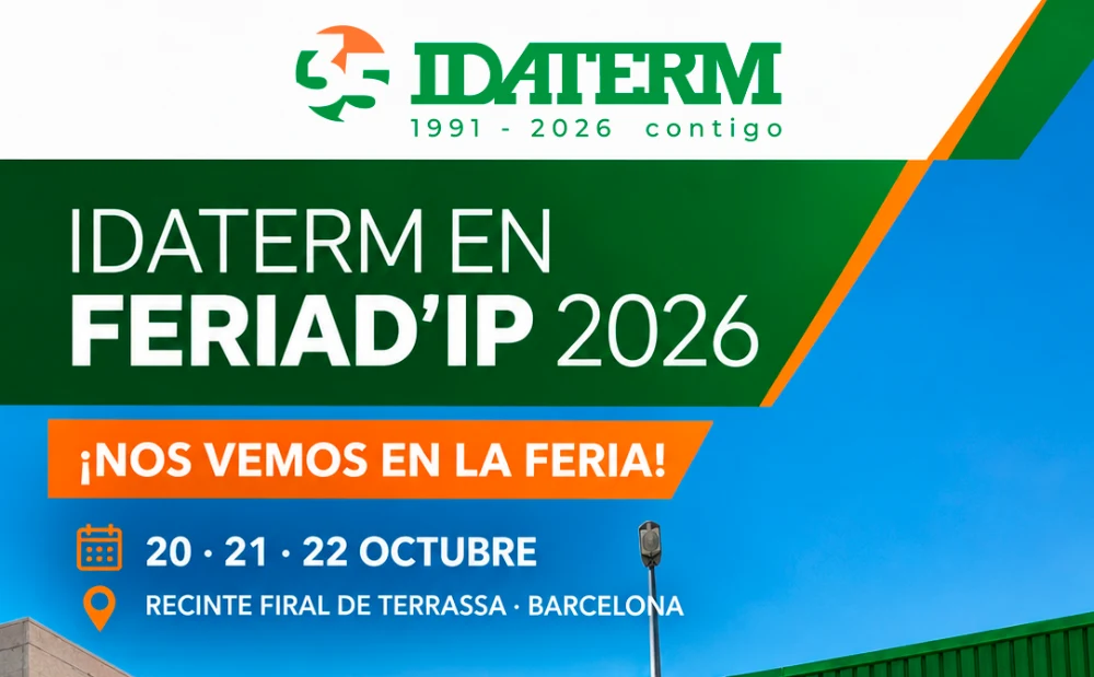 IDATERM presente en Feriad’ip 2026: Visítanos en el Espacio B29